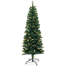 Slim pencil christmas tree 6ft - slim,