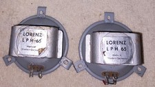 Vintage Lorenz LPH 65 Tweeters