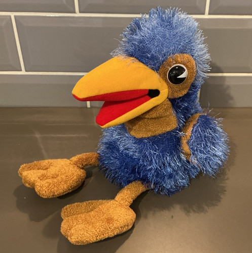 Vintage emu hand puppet rod - hand,