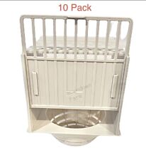 10 x Canary Nest Pans For Cage Fronts - Nesting Canaries, Aviary Birds