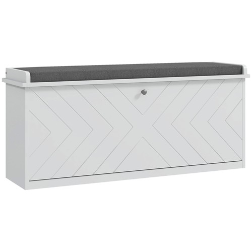 Homcom shoe bench with - homcom, flip