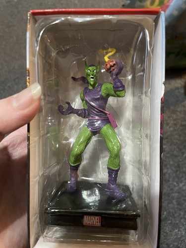 Marvel green goblin figure - green, in