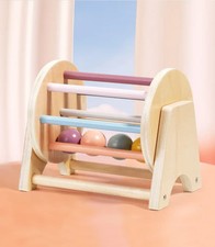 Montessori Wooden Toy Spinning