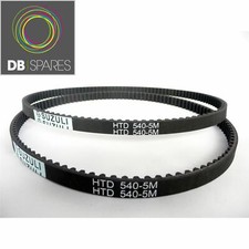 2 x Drive Belts Fits BELLE Mixer With HONDA G100 GX120 110v 240v