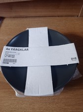4x IKEA FARGKLAR Plates 20cm