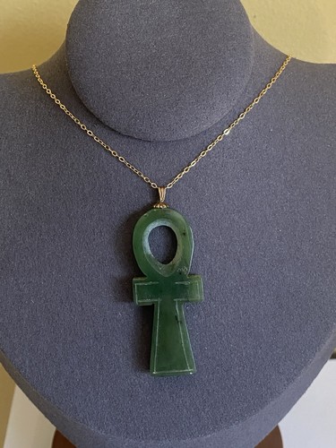 Vintage jade and - jade, gold
