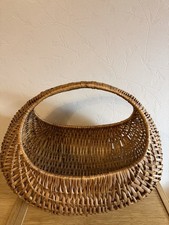 Vintage Gondola Shape Wicker