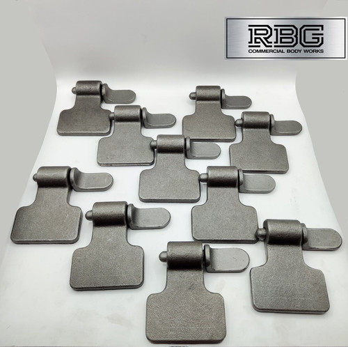 10x gudgeon pin - spade, hinge