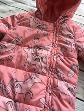Baby Girls Snowsuit From Next  Unicorns  3-6 Months