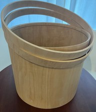 18" x 15.5" DEEP RAW WOOD DRUM