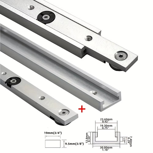 2pcs track and miter - t,