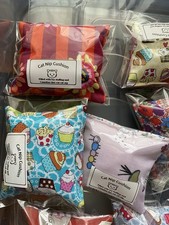 Job Lot Cat Nip Cushions kick toy  X 15 craft fair car boot #1