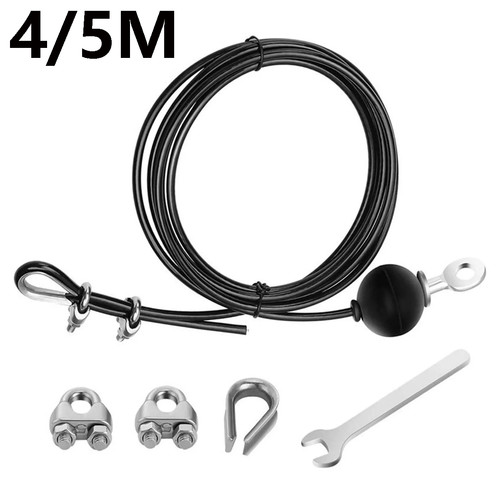 Adjustable gym steel wire rope - steel,