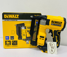 Dewalt 20V electric cordless nailer pin tacker DCN623N bare tool+free gift