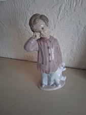 NAO by Lladro Boy with Teddy