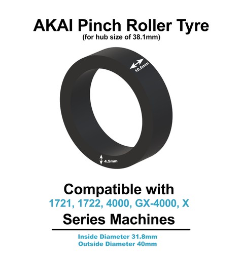 Akai pinch roller - akai,