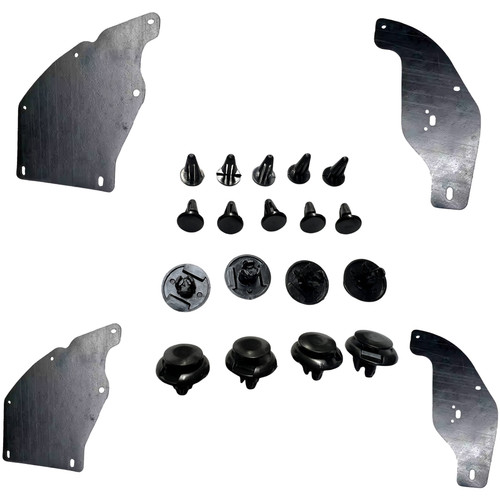 Front inner mudguard - inner, wheel