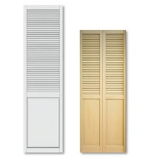 Natural PINE Wave FRONT Louvre Cupboard Wardrobe Coffer & Slatted - French Style