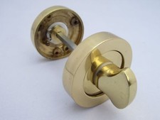 TURN & RELEASE THUMB TWIST Toilet Bathroom Door Lock Catch Latch Privacy D3