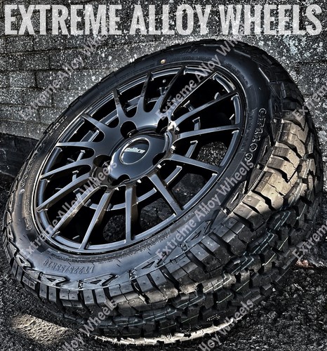 Black sport alloy wheels - 18",