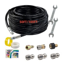 50FT / 100FT Sewer Jetter Kit