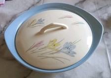 Vintage Figgjo Flint Crocus pattern Tureen Norway Ceramic 1960s (B7)