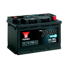 YUASA Car Battery YBX7096 12V 75Ah 700A B3 4 Years Warranty T1 Starter SMF