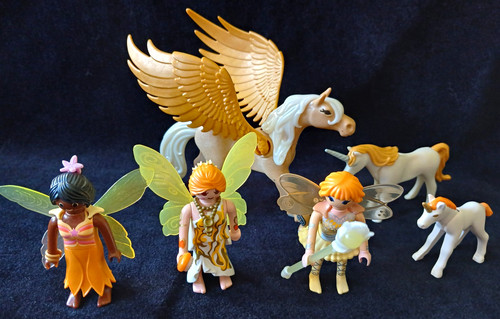 Playmobil fairy figures - figures, &