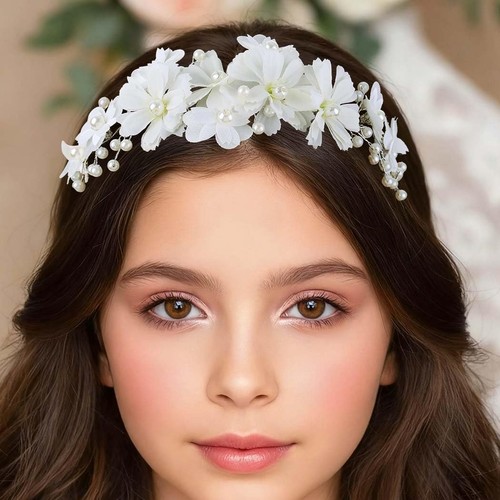 Flower girl headpiece wedding - girl,