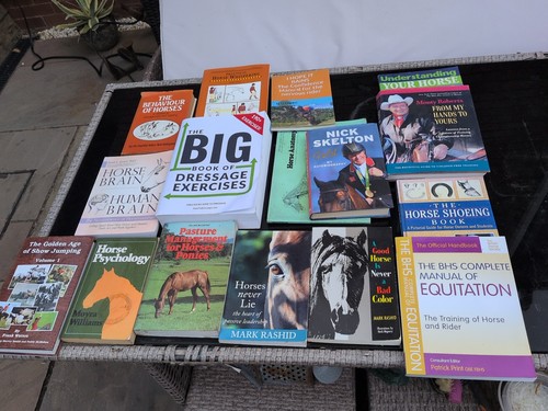 Job lot equestrian books - job,