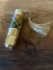 VINTAGE ETUI TARTAN INSERT