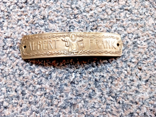 Vintage albert frank - albert, brass