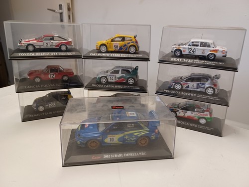 Model rally cars - , in