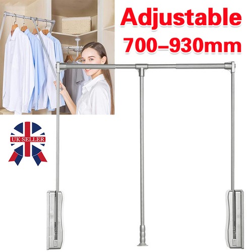 Lift pull down wardrobe - wardrobe, rail