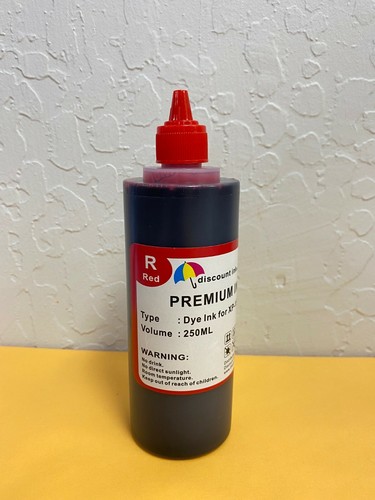 250ml red premium ciss - 250ml,