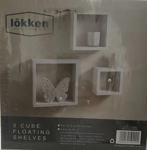 Lokken white cube - white,