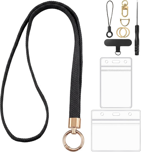 Stretchy lanyard for badges - stretchy,