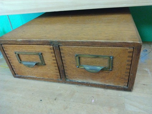 Vintage oak drawer - vintage,