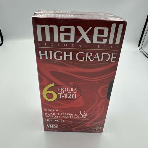 Maxell video cassettes high - cassettes,