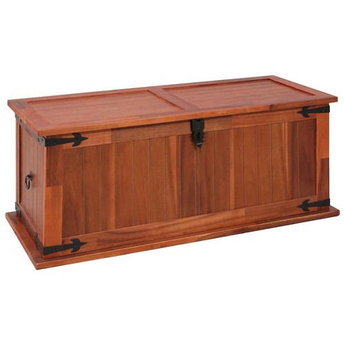 Wooden storage chest - wooden,