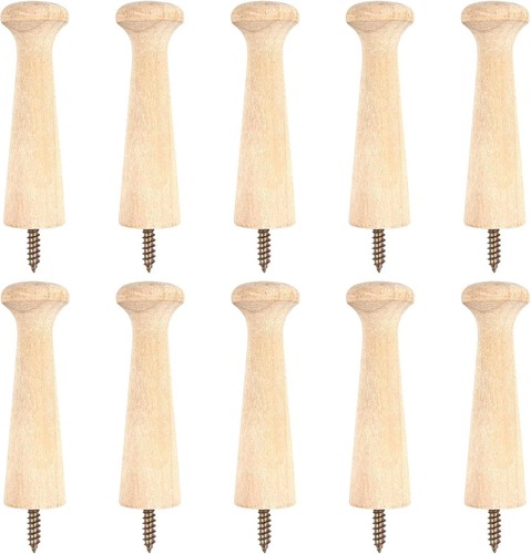 10pcs wooden shaker - 10pcs, hooks