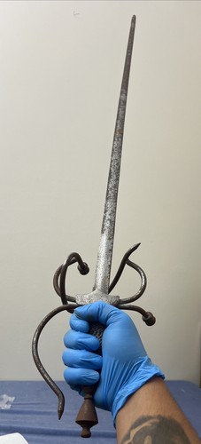 Vintage italy rapier sword - rapier,