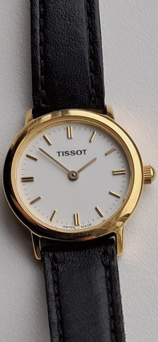 Tissot ladies gold plated - ladies,