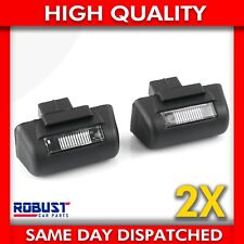2X FOR TRANSIT REAR BACK NUMBER PLATE LIGHT MK5 MK6 MK7 1672263 (1995-2014)