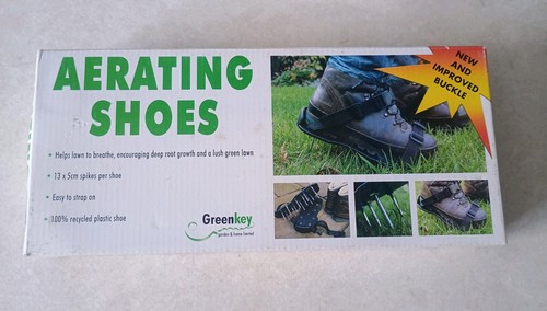 Greenkey lawn aerating - aerating, shoes