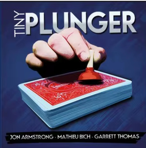 Tiny plunger magic trick set - plunger,