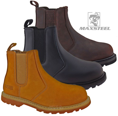 Mens safety boots leather - mens,