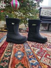 UGG kids Wellie Boots In Black