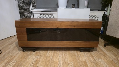 Dark walnut fi cabinet - dark,