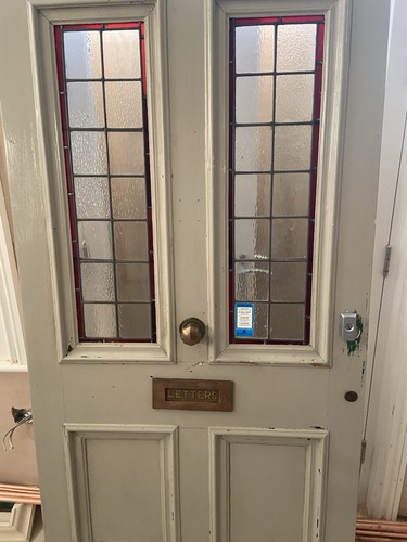 Victorian front door - front,